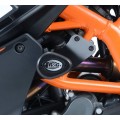 R&G Racing Aero no-cut Frame Sliders for KTM RC125 '11-'20, RC200 '14-'19, RC390 '12-21